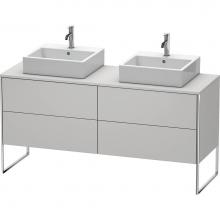 Duravit XS4927B3939 - Duravit XSquare Four Drawer Vanity Unit For Console Nordic White