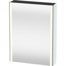 Duravit XS7111L0909 - Duravit XSquare Mirror Cabinet with lighting  Light Blue Matte