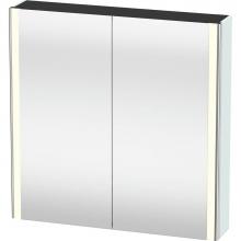 Duravit XS711200909 - Duravit XSquare Mirror Cabinet with lighting  Light Blue Matte