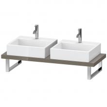 Duravit XV101C08989 - Duravit XViu Console  Flannel Gray High Gloss