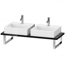 Duravit XV107C04040 - Duravit XViu Console  Black High Gloss