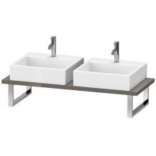 Duravit XV107C08989 - Duravit XViu Console  Flannel Gray High Gloss