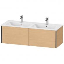 Duravit XV40290B230 - XViu Two Drawer Wall-Mount Vanity Unit Natural Oak