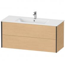 Duravit XV41280B230 - XViu Two Drawer Wall-Mount Vanity Unit Natural Oak