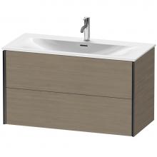 Duravit XV41350B235 - XViu Two Drawer Wall-Mount Vanity Unit Oak Terra