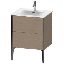 Duravit XV43000B235 - XViu One Drawer Floorstanding Vanity Unit Oak Terra