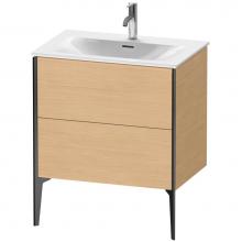 Duravit XV43010B230 - XViu One Drawer Floorstanding Vanity Unit Natural Oak