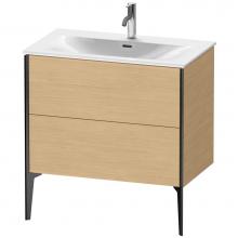 Duravit XV43020B230 - XViu Two Drawer Floorstanding Vanity Unit Natural Oak