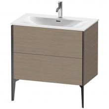 Duravit XV43020B235 - XViu Two Drawer Floorstanding Vanity Unit Oak Terra