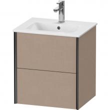 Duravit XV43150B275 - XViu Two Drawer Wall-Mount Vanity Unit Linen