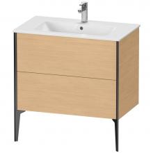 Duravit XV44820B230 - XViu Two Drawer Floorstanding Vanity Unit Natural Oak