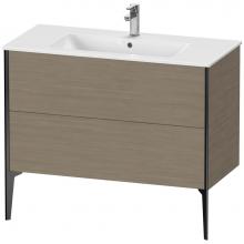 Duravit XV44830B235 - XViu Two Drawer Floorstanding Vanity Unit Oak Terra