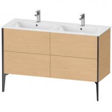 Duravit XV44850B230 - XViu Four Drawer Floorstanding Vanity Unit Natural Oak