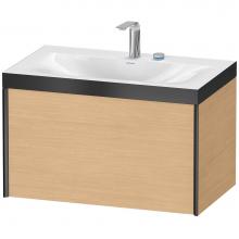 Duravit XV4610EB230P - XViu One Drawer C-Bonded Wall-Mount Vanity Kit Natural Oak