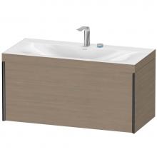 Duravit XV4611EB235C - XViu One Drawer C-Bonded Wall-Mount Vanity Kit Oak Terra