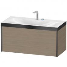 Duravit XV4611EB235P - XViu One Drawer C-Bonded Wall-Mount Vanity Kit Oak Terra