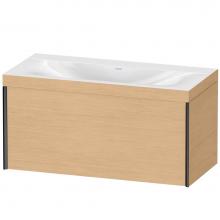 Duravit XV4611NB230C - XViu One Drawer C-Bonded Wall-Mount Vanity Kit Natural Oak