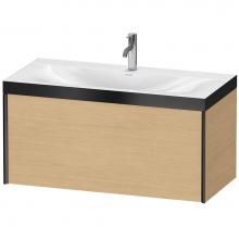 Duravit XV4611OB230P - XViu One Drawer C-Bonded Wall-Mount Vanity Kit Natural Oak