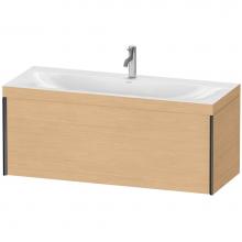 Duravit XV4612OB230C - XViu One Drawer C-Bonded Wall-Mount Vanity Kit Natural Oak