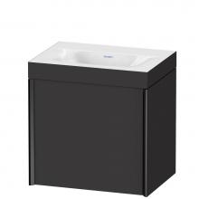 Duravit XV4631NB280C - XViu One Door C-Bonded Wall-Mount Vanity Kit Graphite