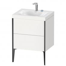 Duravit XV4709EB218C - XViu Two Drawer C-Bonded Floorstanding Vanity Kit White