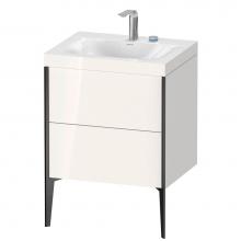 Duravit XV4709EB222C - XViu Two Drawer C-Bonded Floorstanding Vanity Kit White