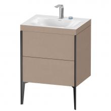 Duravit XV4709EB275C - XViu Two Drawer C-Bonded Floorstanding Vanity Kit Linen