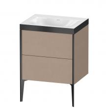 Duravit XV4709NB275P - XViu Two Drawer C-Bonded Floorstanding Vanity Kit Linen