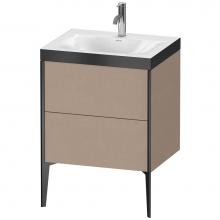 Duravit XV4709OB275P - XViu Two Drawer C-Bonded Floorstanding Vanity Kit Linen