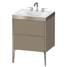 Duravit XV4709TB111P - Duravit XViu C-Bonded Floorstanding Vanity  Oak Cashmere