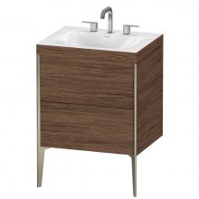 Duravit XV4709TB121C - Duravit XViu C-Bonded Floorstanding Vanity  Dark Walnut