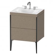 Duravit XV4709TB211C - Duravit XViu C-Bonded Floorstanding Vanity  Oak Cashmere