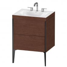 Duravit XV4709TB213C - Duravit XViu C-Bonded Floorstanding Vanity  American Walnut