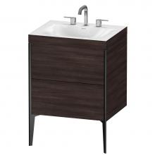 Duravit XV4709TB253C - Duravit XViu C-Bonded Floorstanding Vanity  Chestnut Dark