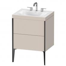 Duravit XV4709TB291C - Duravit XViu C-Bonded Floorstanding Vanity  Taupe Matte