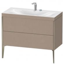 Duravit XV4711EB175C - Duravit XViu Two Drawer C-Bonded Floorstanding Vanity Kit Linen