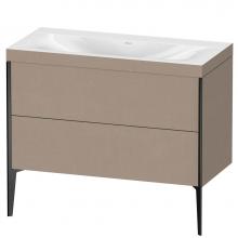 Duravit XV4711NB275C - XViu Two Drawer C-Bonded Floorstanding Vanity Kit Linen