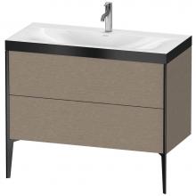 Duravit XV4711OB211P - Duravit XViu Two Drawer C-Bonded Floorstanding Vanity Kit Cashmere Oak