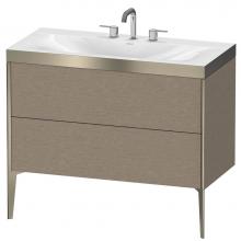 Duravit XV4711TB111P - Duravit XViu C-Bonded Floorstanding Vanity  Oak Cashmere