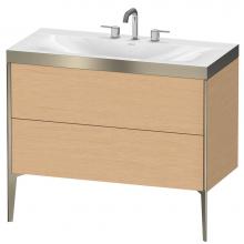 Duravit XV4711TB112P - Duravit XViu C-Bonded Floorstanding Vanity  Brushed Oak