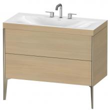 Duravit XV4711TB171C - Duravit XViu C-Bonded Floorstanding Vanity  Mediterranean Oak