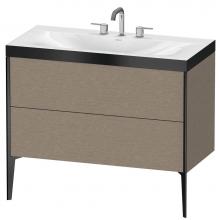 Duravit XV4711TB211P - Duravit XViu C-Bonded Floorstanding Vanity  Oak Cashmere