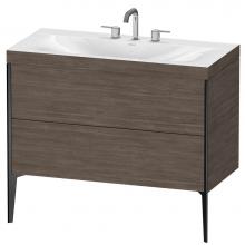 Duravit XV4711TB251C - Duravit XViu C-Bonded Floorstanding Vanity  Pine Terra