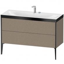 Duravit XV4712EB211P - Duravit XViu Two Drawer C-Bonded Floorstanding Vanity Kit Cashmere Oak