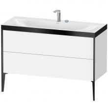 Duravit XV4712EB218P - XViu Two Drawer C-Bonded Floorstanding Vanity Kit White