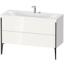 Duravit XV4712EB222C - XViu Two Drawer C-Bonded Floorstanding Vanity Kit White