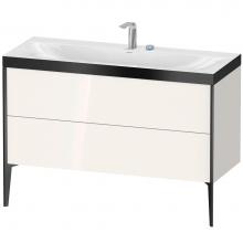 Duravit XV4712EB222P - XViu Two Drawer C-Bonded Floorstanding Vanity Kit White