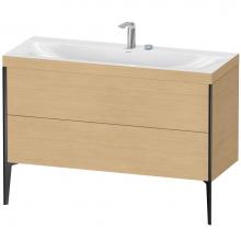 Duravit XV4712EB230C - XViu Two Drawer C-Bonded Floorstanding Vanity Kit Natural Oak