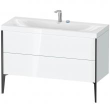 Duravit XV4712EB285C - XViu Two Drawer C-Bonded Floorstanding Vanity Kit White