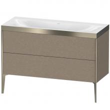 Duravit XV4712NB111P - Duravit XViu Two Drawer C-Bonded Floorstanding Vanity Kit Cashmere Oak